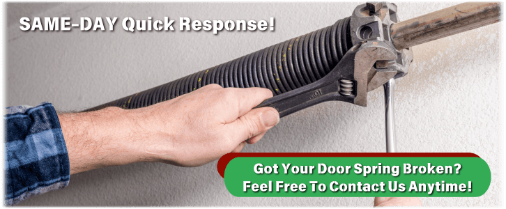 Broken Garage Door Spring Jacksonville FL