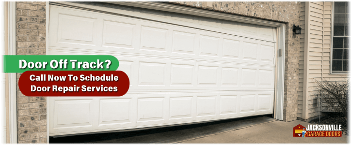 Garage Door Off Track In Jacksonville FL